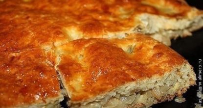 Пирог с капустой и яйцом
