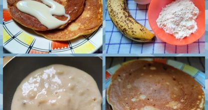 Банановые панкейки 🍌🥞