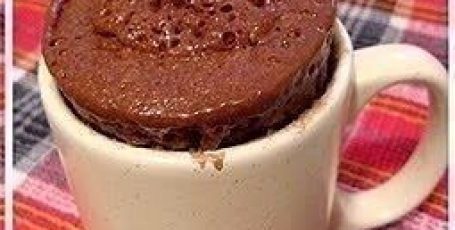 Шоколадный пирог в чашке
