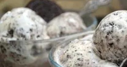 Мороженое Пломбир с печеньем Орео