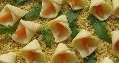 Салат “Букет цветов”