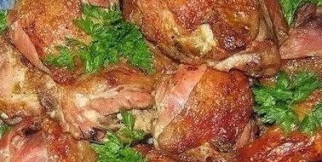 Курица, маринованная в кефире
