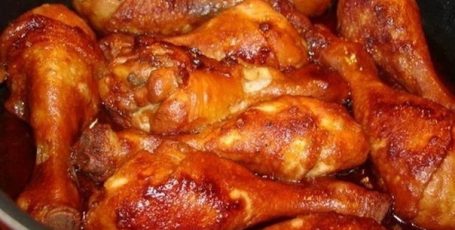 КУРИНЫЕ НОЖКИ В СОЕВО-МЕДОВОМ СОУСЕ